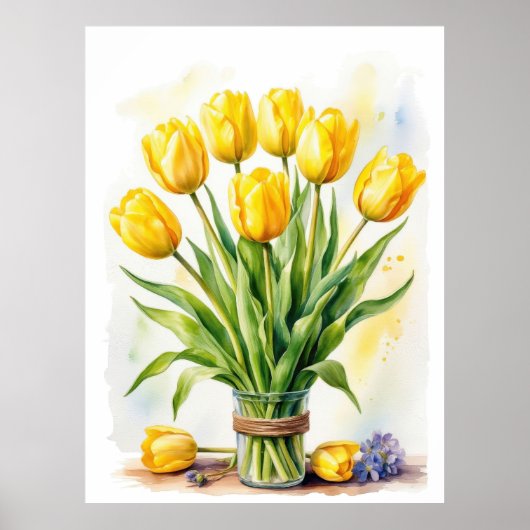 Tulips Poster (Voorkant)