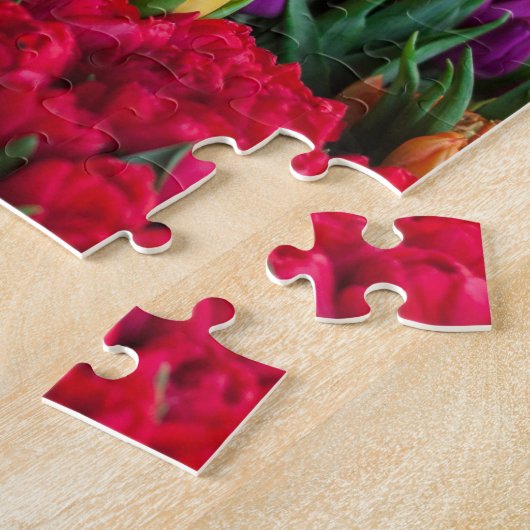 Tulips Puzzle Legpuzzel (Zijkant)