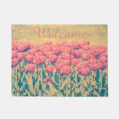 Tulips Welkom Deurmat (Voorkant)