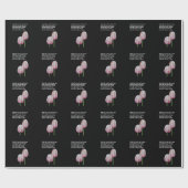 Tulips Work Love Dance Live Inspirerend Quote Cadeaupapier (Vlak)