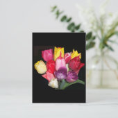 Tulips zegt alles briefkaart (Staand voorkant)