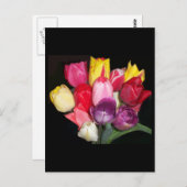 Tulips zegt alles briefkaart (Voorkant / Achterkant)