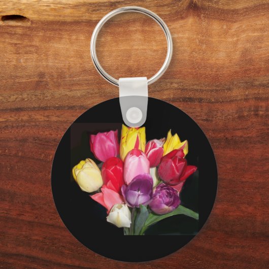 Tulips zegt alles sleutelhanger (Voorkant)