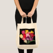 Tulips zegt alles tote bag (Voorkant (product))