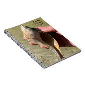 Tulipschelp Zeeslak Fotografie Aangepaste Titel Notitieboek (Rechterzijde)