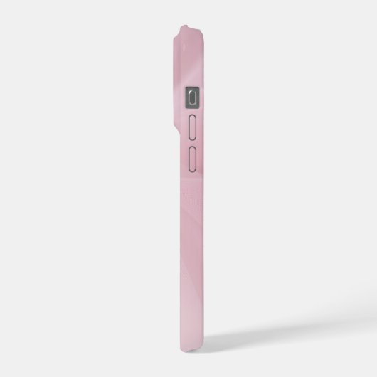 Tulle Pink Background Phone Case iPhone Hoesje (Linkerkant)