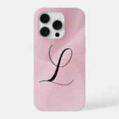 Tulle Pink Background Phone Case iPhone Hoesje (Achterkant)