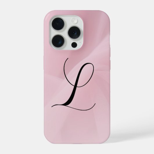 Tulle Pink Background Phone Case iPhone Hoesje (Achterkant)