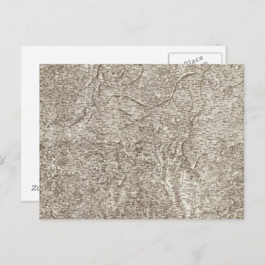 Tulle, Pompadour Briefkaart (Voorkant / Achterkant)