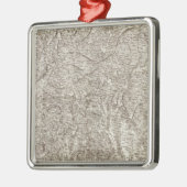 Tulle, Pompadour Metalen Ornament (Links)
