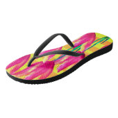 Tullips Strepen Slippers Teenslippers (Schuin)