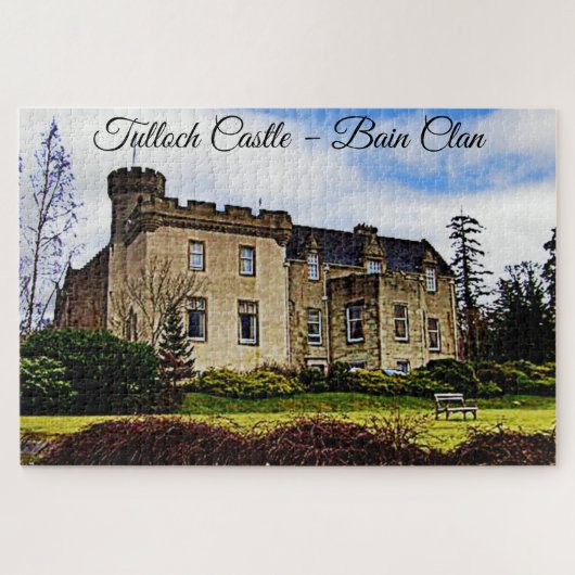 Tulloch Castle - Bain Clan Legpuzzel (Horizontaal)