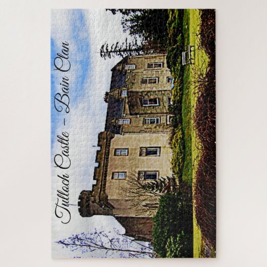 Tulloch Castle - Bain Clan Legpuzzel (Verticaal)