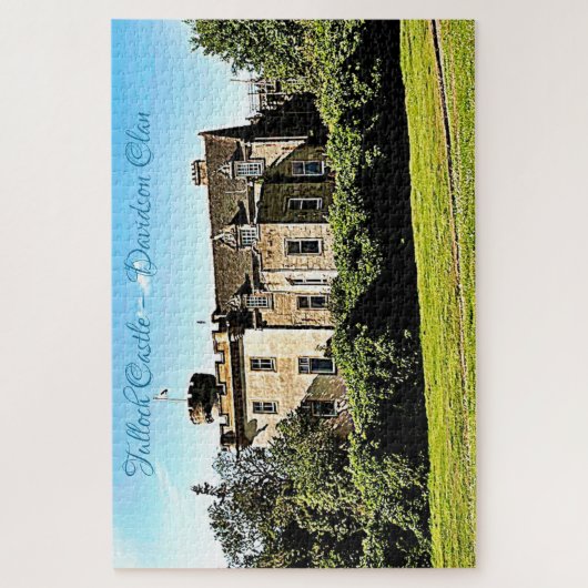 Tulloch Castle - Davidson Clan Legpuzzel (Verticaal)