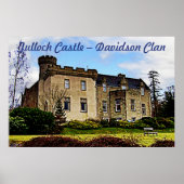 Tulloch Castle - Davidson Clan Poster (Voorkant)