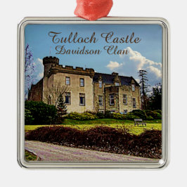 Tulloch Castle Scottish Davidson Clan Metalen Ornament