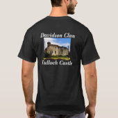 Tulloch Castle - Scottish Davidson Clan T-shirt (Achterkant)