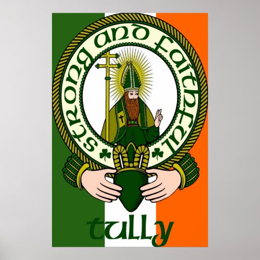 Tully Clan Motto Print (Voorkant)
