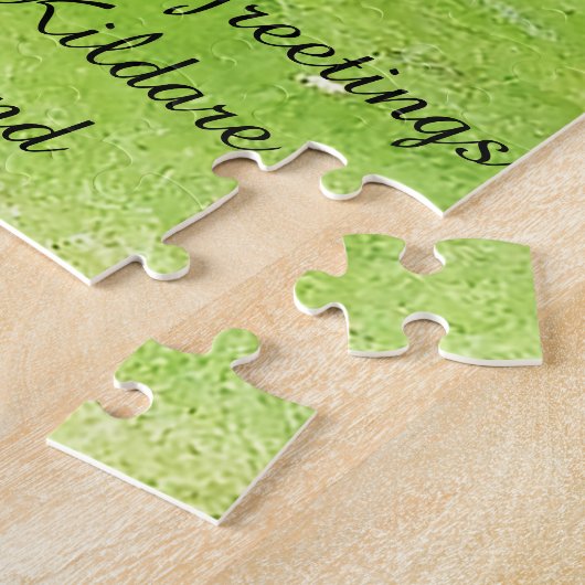 Tully Kildare Japanse tuinen Jigzaag Puzzle Legpuzzel (Zijkant)