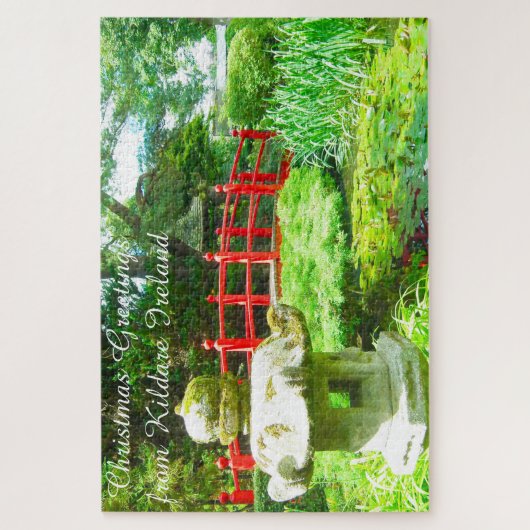 Tully Kildare Japanse tuinen Jigzaag Puzzle Legpuzzel (Verticaal)