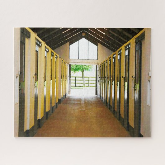 Tully Kildare Paardenstallen Legpuzzel (Horizontaal)
