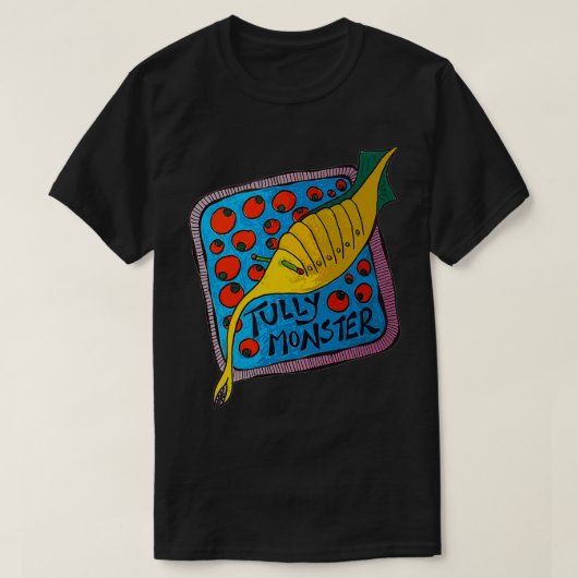 Tully Monster Illinois State Fossil 2 T-shirt (Design voorkant)