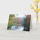 Tully River Autumn Kaart (Gele Bloem)