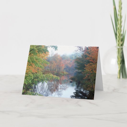 Tully River Autumn Kaart (Voorkant)