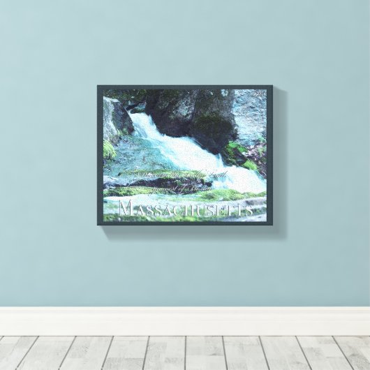 Tully Trail Poster Canvas Afdruk (Insitu (Houten vloer))