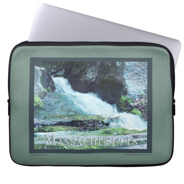 Tully Trail Poster Laptop Sleeve (Voorkant)
