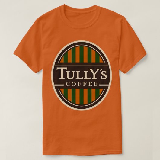 Tullys Coffee Japans cafe T-shirt (Design voorkant)
