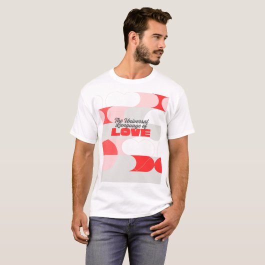 TULOL Red Pink White T-Shirt (Voorkant volledig)