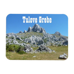 Tulove Grede, Velebit-gebergte, Dalmatië, Kroatië Magneet