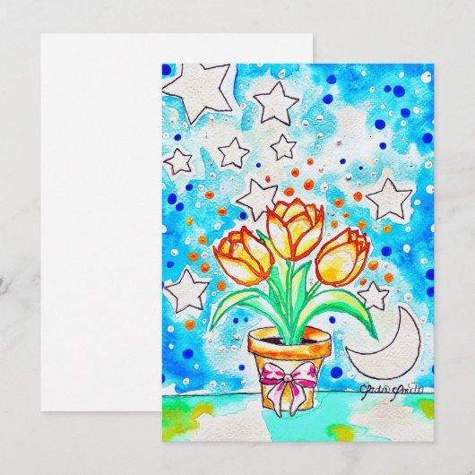 Tulp (Voorkant / Achterkant)