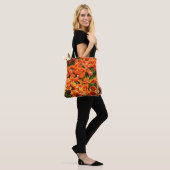 Tulp 2-zijdige Canvas tas (Op model)