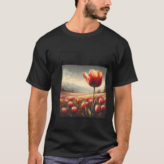 Tulp - 5 punten van het calvinisme t-shirt (Voorkant)
