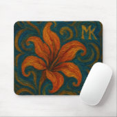 Tulp Abstracte Kunst Muismat (Met muis)