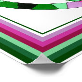 Tulp afdrukken poster (Hoek)