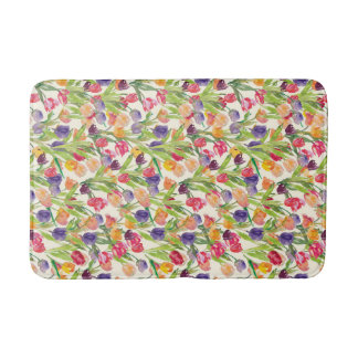 tulp aquarel badmat