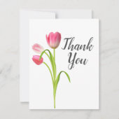 Tulp bedankkaart (Voorkant)