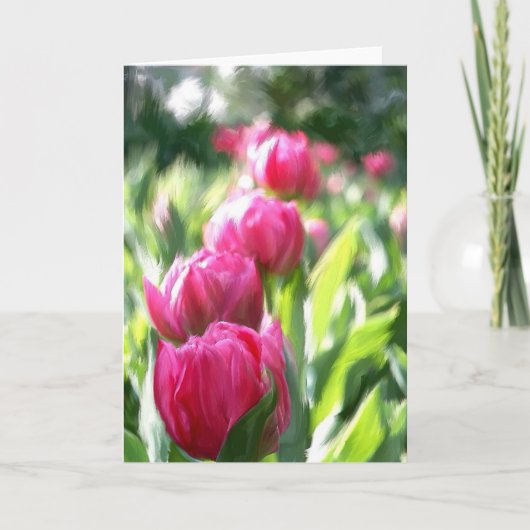 Tulp Bedankkaart (Voorkant)