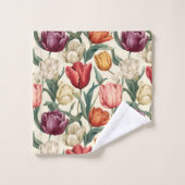 Tulp Bloem Bloemen Pasen Bad Handdoek (Wasdoekje)