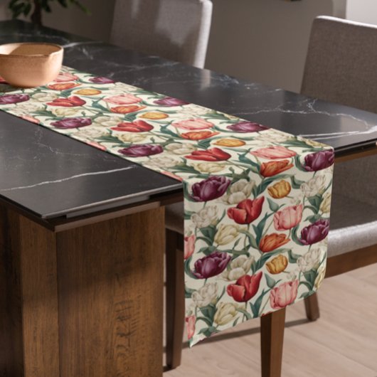 Tulp Bloem Bloemen Pasen Korte Tafelloper