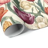 Tulp Bloem Bloemen Pasen Lente Cadeaupapier (Rol Hoek)