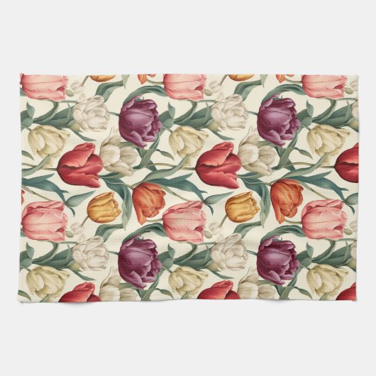 Tulp Bloem Bloemen Pasen Theedoek (Horizontaal)