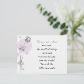 Tulp Bloem Dank Je Briefkaart (Staand voorkant)