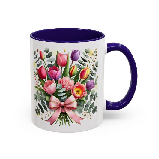 Tulp Bloem Mok Boeket Cadeau Elegant