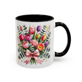 Tulp Bloem Mok Boeket Cadeau Elegant