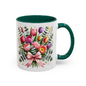 Tulp Bloem Mok Boeket Cadeau Elegant
