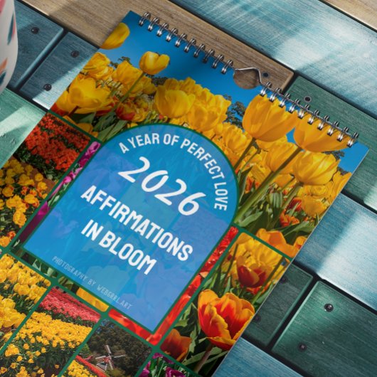 Tulp Bloemen Affirmatie Nieuwe Beginnen Diepe Lief Kalender